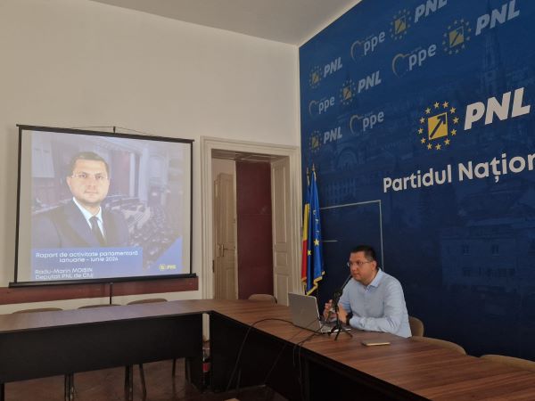 Ce a realizat deputatul clujean Radu Moisin în Parlament? Raportul pe ultimele 6 luni.  | Foto: Oana Doroșenco – monitorulcj.ro