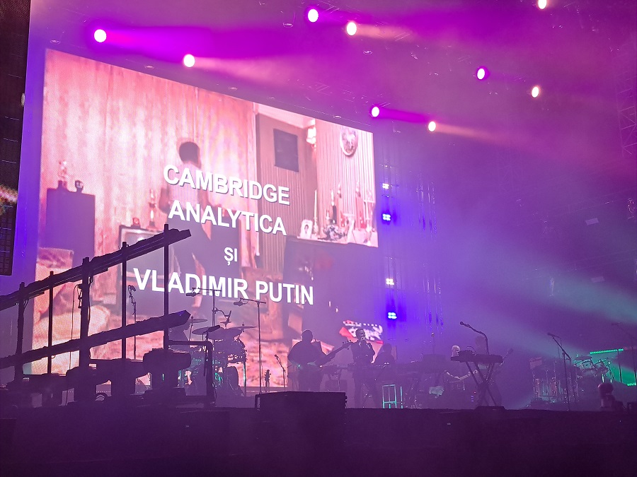 Mesaje politice și sociale la concertul Massive Attack de la Electric Castle, Foto: monitorulcj.ro