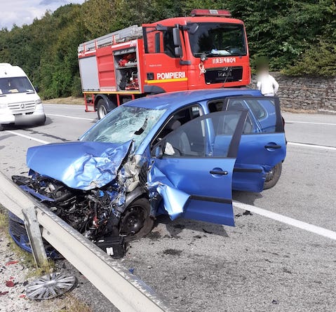 Cine este jandarmul care a murit în cumplitul accident de la Bunești | Foto: ISU Cluj