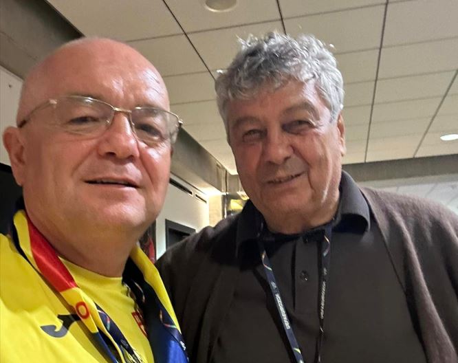 Primarul Clujului, Emil Boc: „Titanul Mircea Lucescu aduce «experiența profesională de aur» pentru a șlefui «generația de suflet» a fotbalului românesc!”|Foto: Emil Boc-Facebook