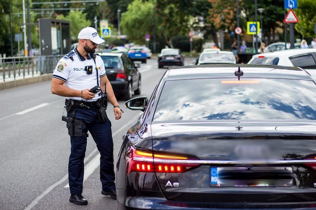 Închisoare pentru cei care se urcă la volan fără permis | Foto: Inspectoratul de Politie Judetean Cluj - Facebook