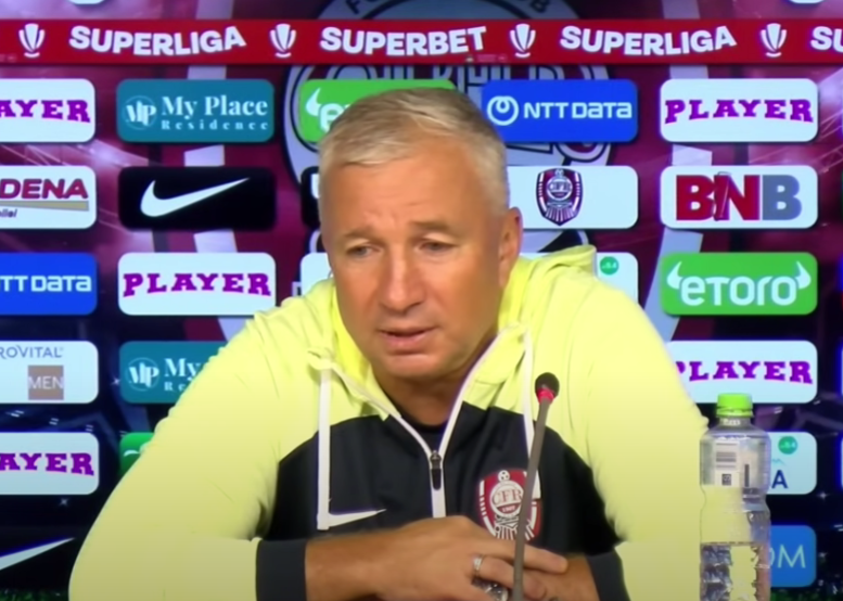 Dan Petrescu, înaintea partidei cu Pafos: „Avem șansa noastră”|Foto: CFR 1907 Official