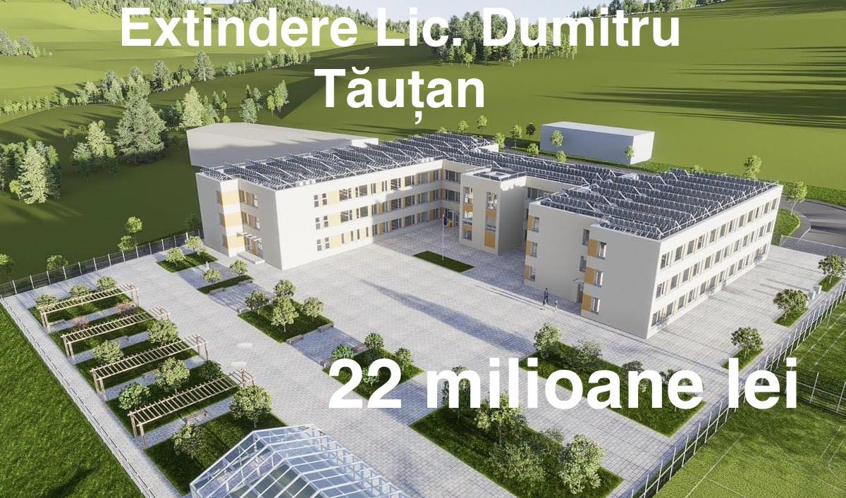 A fost semnat contractul pentru modernizarea Liceului „Dumitru Tăuțan” | Foto: Bogdan Pivariu - Facebook