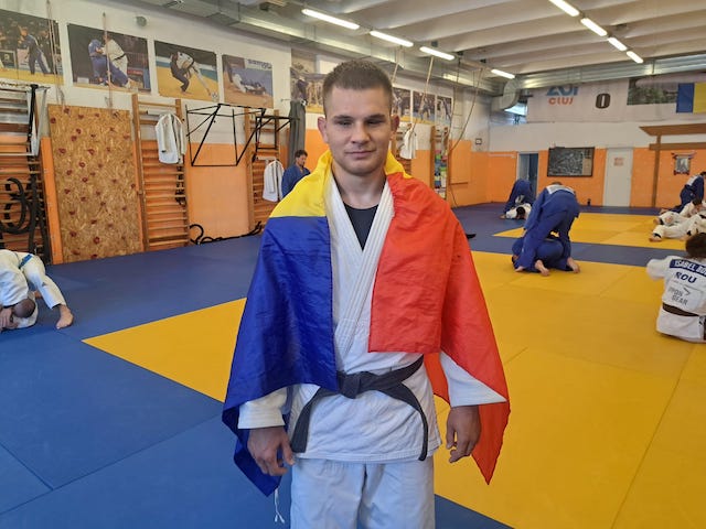 Judokanul clujean Alex Bologa a plecat la Jocurile Paralimpice cu un singur gând, să câștige medalia de aur | Foto: u-cluj.ro