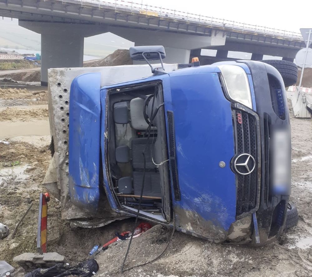 Accident în Tureni | Foto: ISU Cluj