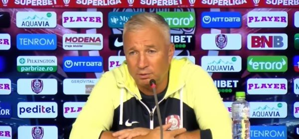 Dan Petrescu, antrenorul echipei CFR Cluj | Foto: CFR 1907 Official – Youtube – captură video