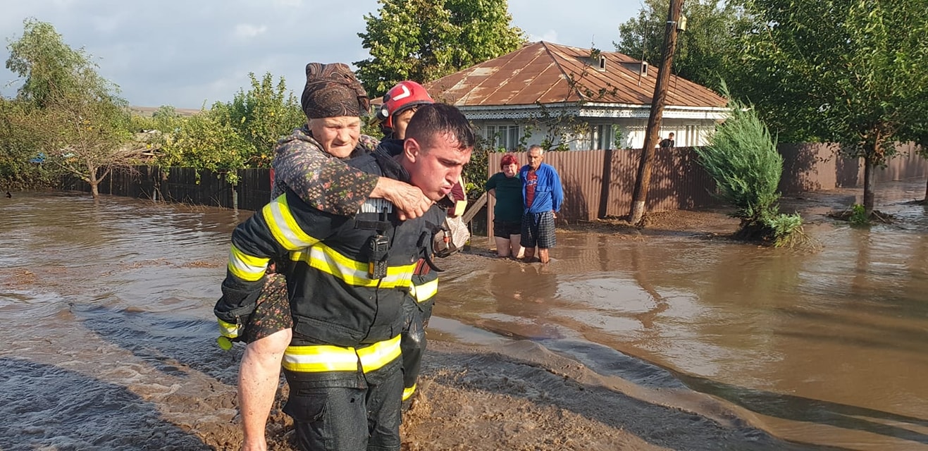 Inundațiile din România, în presa internațională | Foto: IGSU - Inspectoratul General pentru Situatii de Urgenta, Romania - Facebook