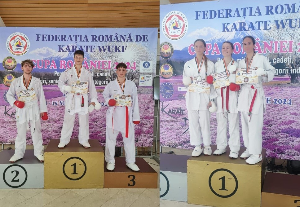 Sportivii Clubului Elite Martial Arts au reușit să își facă remarcate abilitățile și determinarea la Cupa României de Karate, desfășurată în acest weekend la Brașov | Foto: cititor monitorulcj.ro