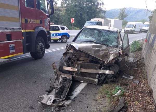 Accident rutier la Ciucea | Foto: ISU Cluj