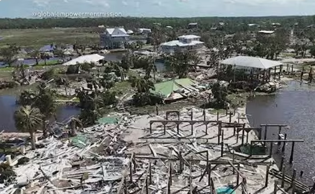 Uraganul Helene a provocat 95 de morți în șase state americane, a lăsat milioane fără curent și a cauzat inundații catastrofale în sud-estul SUA. Foto: captură WFAA