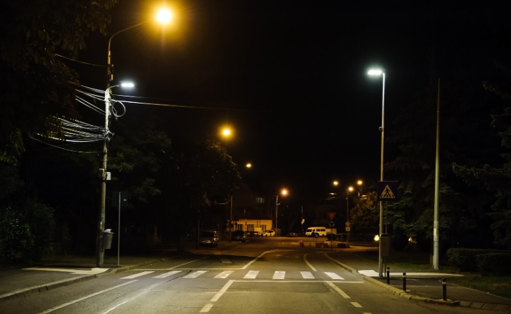 Aproape 200 de treceri de pietoni de pe drumurile județene, iluminate cu sisteme inteligente de tip led, din bani europeni|Foto: Municipiul Cluj-Napoca-Facebook