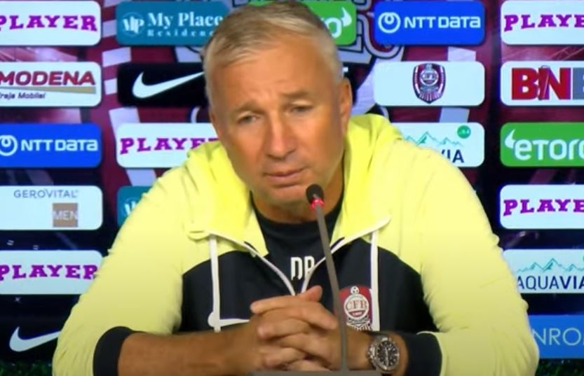 Dan Petrescu, antrenorul echipei CFR Cluj | Foto: CFR 1907 Official - YouTube