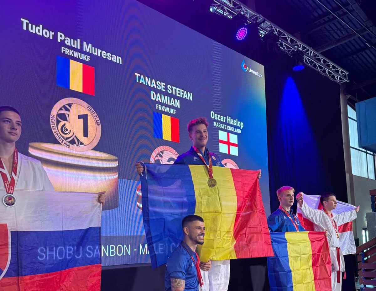 Sportivii clubului Premier Karate Dojo Cluj-Napoca, 8 medalii la Campionatul European de Karate din Polonia | Foto: Premier Karate Dojo Cluj-Napoca - Facebook