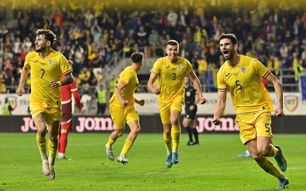 România s-a calificat la Campionatul European Under 21, după ce a învins Elveția cu 3-1|Foto: Echipa Națională de Fotbal a României-Facebook