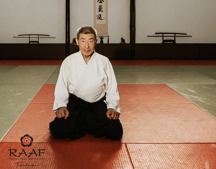 Shoji Seki Shihan vine în România la acest sfârșit de săptămână pentru a ține un seminar de perfecționare de Aikido, artă marțială japoneză | Foto: RAAF