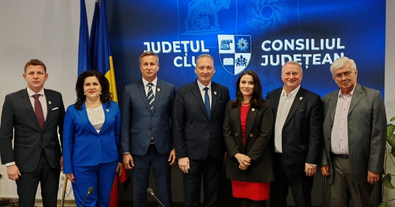 Consilierii județeni PSD Cluj, la preluarea mandatelor în Consiliul Județean. „Vom sprijini toate proiectele care mențin Clujul într-o concurență pozitivă cu Bucureștiul”