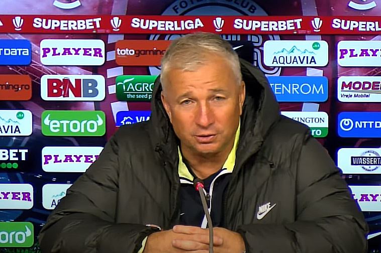 Dan Petrescu, după egalul cu Sepsi: „E clar că ne doream victoria”|Foto: CFR 1907 Official