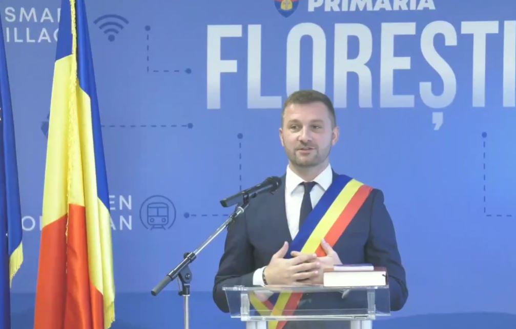 Primarul Bogdan Pivariu, la învestirea noului Consiliu Local din Florești: „Să depunem tot efortul pentru binele comunității”|Foto: Primăria Comunei Florești-Cluj - Facebook