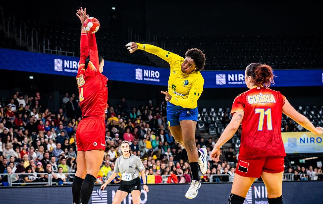 Handbal feminin. România, învinsă de Brazilia în cadrul Trofeului Carpați de la Cluj|Foto: Federația Română de Handbal - Facebook