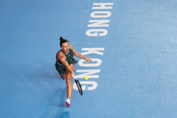 Simona Halep, învinsă în primul tur al turneului WTA 250 de la Hong Kong | Foto: Prudential Hong Kong Tennis Open - Facebook