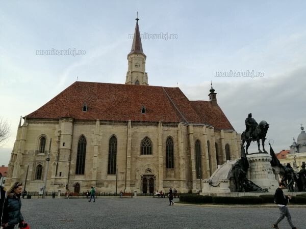 Concert special de Luminaţie la biserica Sfântul Mihail din Cluj-Napoca. | Foto: monitorulcj.ro