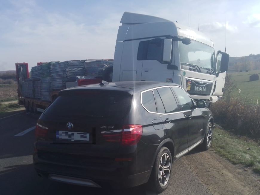 Trei răniți, printre care și un copil de trei ani, în urma unui accident rutier produs în Sânpaul|Foto: ISU Cluj