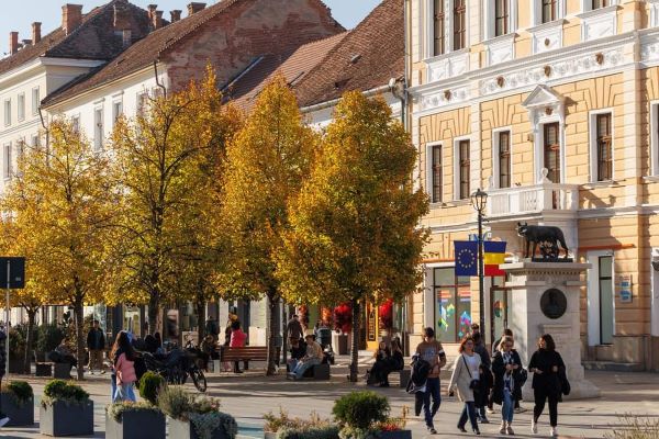 Bulevardul Eroilor din Cluj-Napoca | Foto: Emil Boc - Facebook