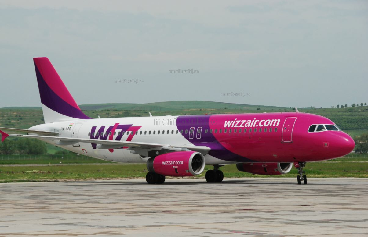 Incident la bordul unui avion WizzAir| Foto: monitorulcj.ro