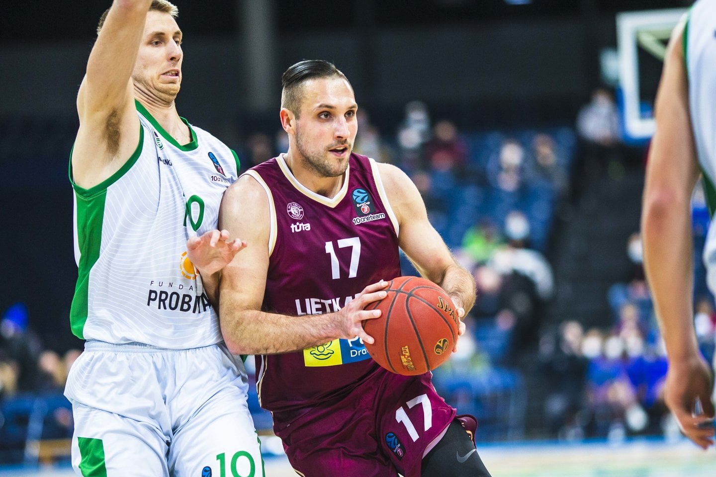 U-BT Cluj a rezolvat problema jucătorului care să acopere poziția 4. Clubul a transferat unul dintre cei mai buni marcatori ai campionatului lituanian, Gediminas Orelik | Foto: BC 7bet-Lietkabelis Panevėžys - Facebook