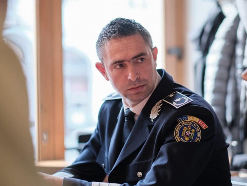 Fostul șef al Inspectoratului Județean de Poliție Cluj, Mihai Rus, alături de alți polițiști din IPJ Cluj, trimis în judecată de DNA.|Foto: Inspectoratul de Politie Judetean Cluj - Facebook