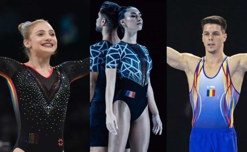 Sabrina Maneca Voinea, Andrei Muntean şi Claudia Ristea au fost desemnaţi de Federaţia Română de Gimnastică cei mai buni sportivi ai anului 2024 la gimnastică artistică feminin, masculin, respectiv gimnastică aerobică| Foto: Federația Română de Gimnastică - Facebook