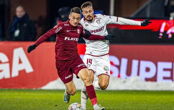 CFR Cluj, egal în meciul contra Rapid |  Foto: Fotbal Club CFR 1907 CLUJ - Facebook