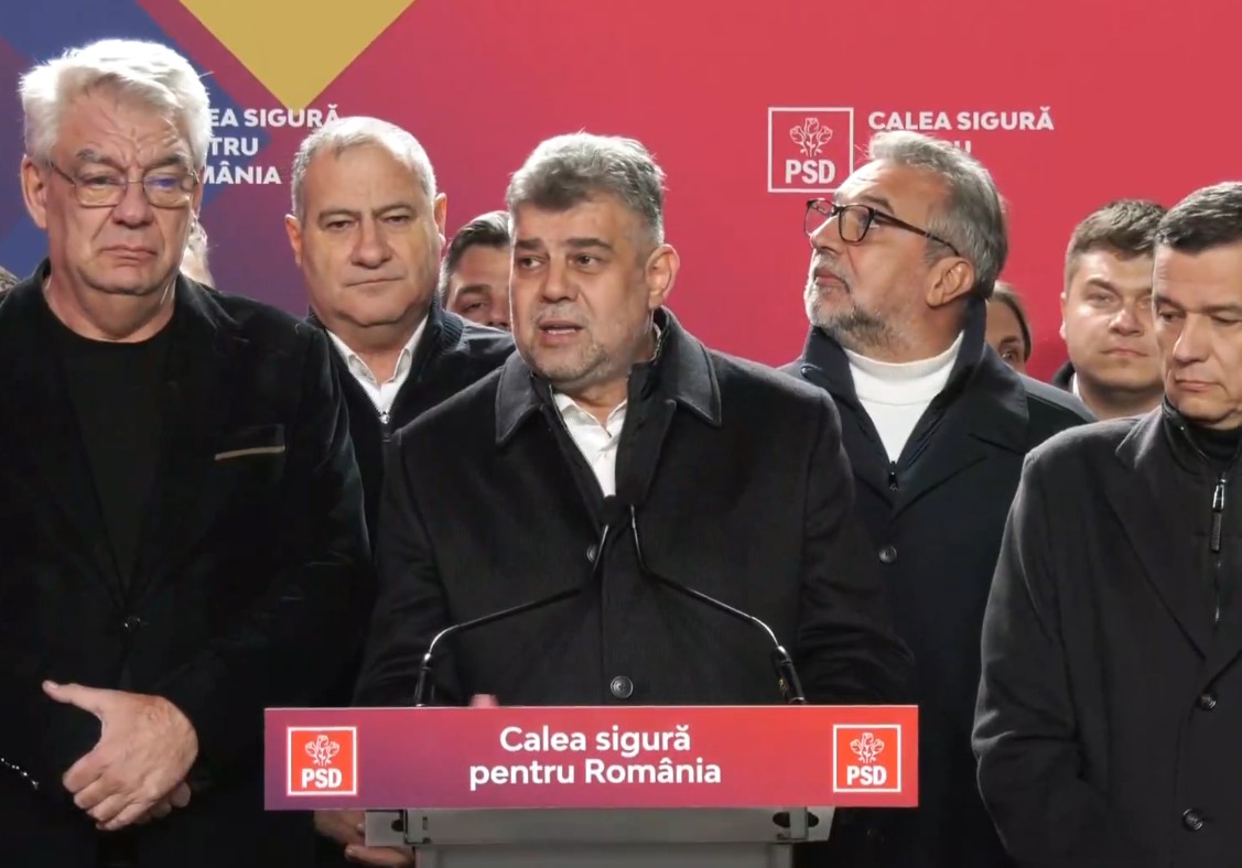 Marcel Ciolacu, candidatul PSD la Preșidenția României a obținut duminică, în primul tur de scrutin, cele mai multe voturi, potrivit exit poll-rilor | Foto: Marcel Ciolacu - Facebook