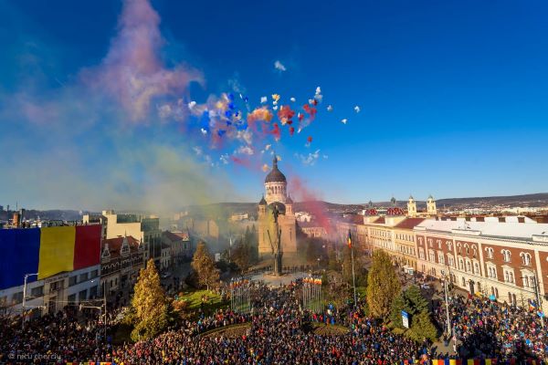 Ziua Naţională a României, sărbătorită la Cluj-Napoca | Foto: Emil Boc - Facebook