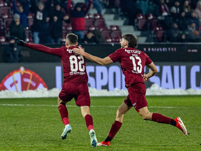 CFR Cluj a învins formaţia de ligă secundă Ceahlăul Piatra Neamţ cu scorul de 2-1 (1-0), joi seara, în deplasare, în etapa a doua a grupelor Cupei României la fotbal | Foto: Fotbal Club CFR 1907 CLUJ - Facebook