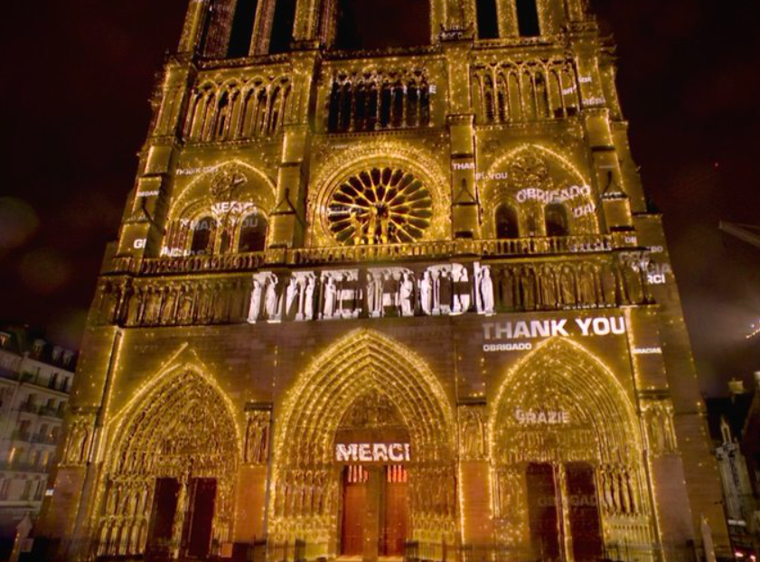 Notre-Dame de Paris. Prima slujbă în Catedrala Notre-Dame după incendiul devastator din 2019|Ambassade de France en Roumanie - Facebook