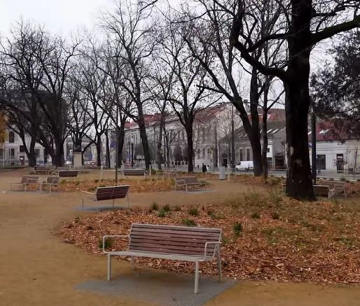 Un parc modern în centrul Clujului. Zona Parcului I.L. Caragiale, reamenajată|Sursa: Emil Boc - Facebook