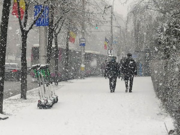 Se întorc ninsorile la Cluj| Foto: monitorulcj.ro