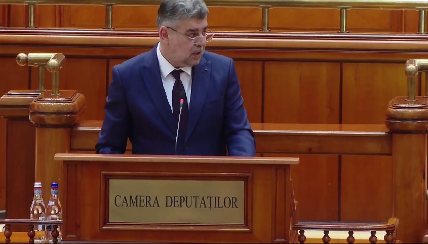 Marcel Ciolacu, discurs susținut în plenul Parlamentului, înaintea votului de învestitură. | Marcel Ciolacu  - Facebook