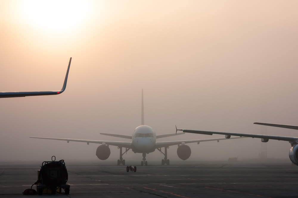 Adio zboruri întârziate de pe Aeroportul Cluj din cauza ceții | Foto: depositphotos.com