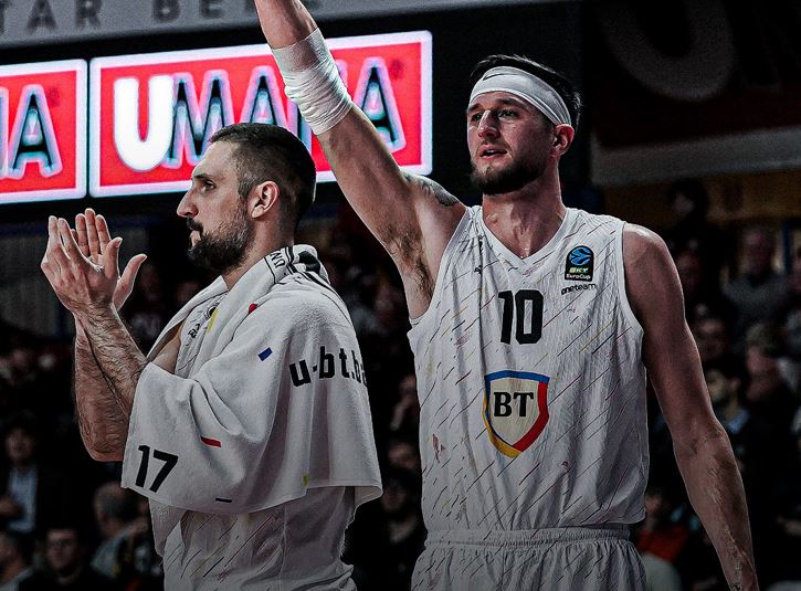 Victorie spectaculoasă pentru U-BT Cluj în EuroCup|Foto: U-BT Cluj-Napoca - Facebook