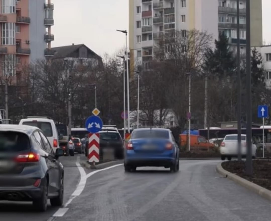 Timp redus în trafic în urma deschiderii drumului de legătură Borhanci-Brâncuși|Sursa: Primăria Cluj-Napoca - Facebook