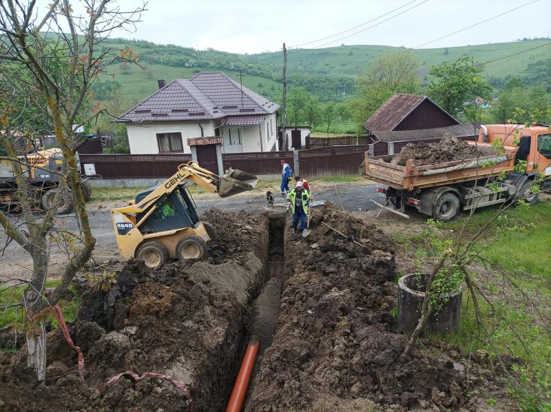 Șase sate beneficiază de rețele de apă și alte trei de rețele de canalizare în urma unei investiții derulate prin fonduri europene | Foto: Consiliul Județean Cluj - Facebook