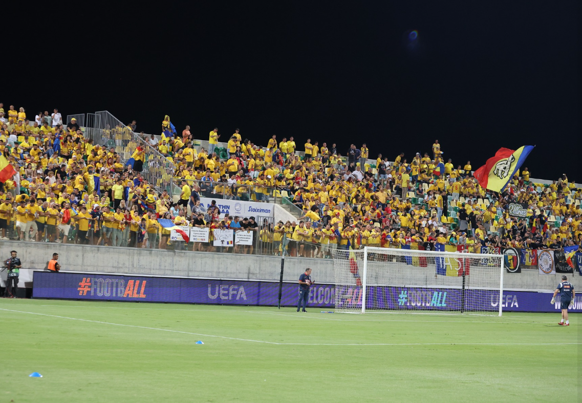 Preliminariile Campionatului Mondial 2026. Fanii români vor avea la dispoziție aproape 40% din capacitatea San Marino Stadium|Foto: Echipa națională de fotbal a României – Facebook