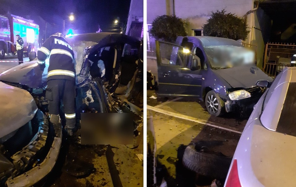 Accident teribil în Câmpia Turzii | Foto: ISU Cluj