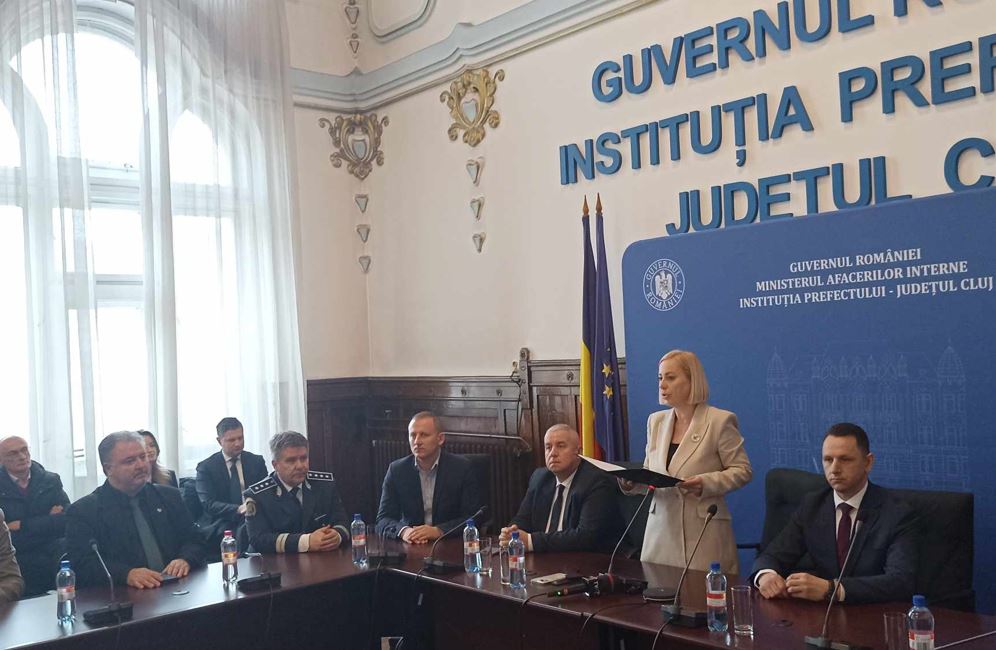 Mesajul Mariei Forna în urma depunerii jurământului de prefect al Clujului: „Voi promova eficiența și inovația în actul administrativ”.|Foto: monitorulcj.ro