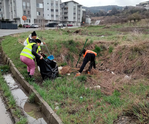 Începe campania de curățenie de primăvară în Florești| Foto: Bogdan Pivariu - Facebook