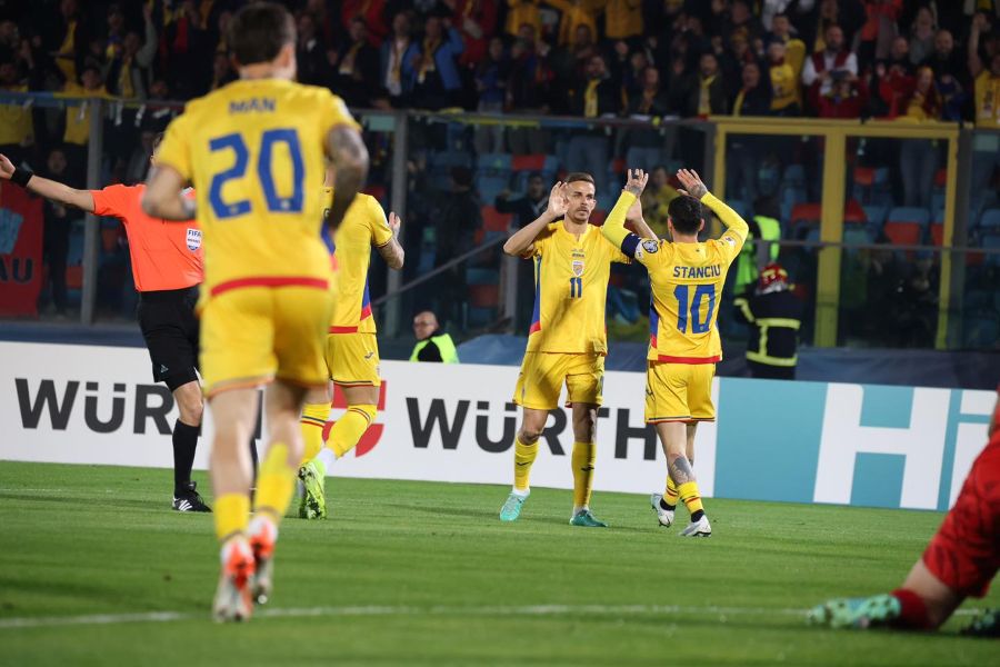 Naționala României a învins reprezentativa statului San Marino cu scorul de 5-1 (2-0)| Foto: Echipa națională de fotbal a României - Facebook