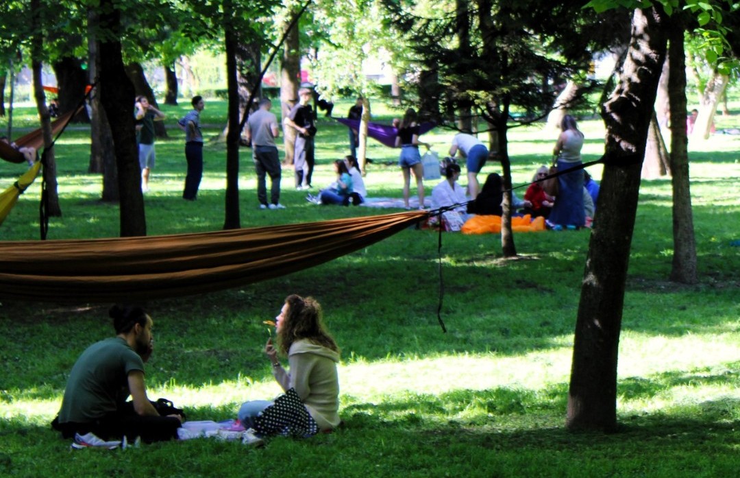 Vreme caldă la Cluj-Napoca| Foto: monitorulcj.ro