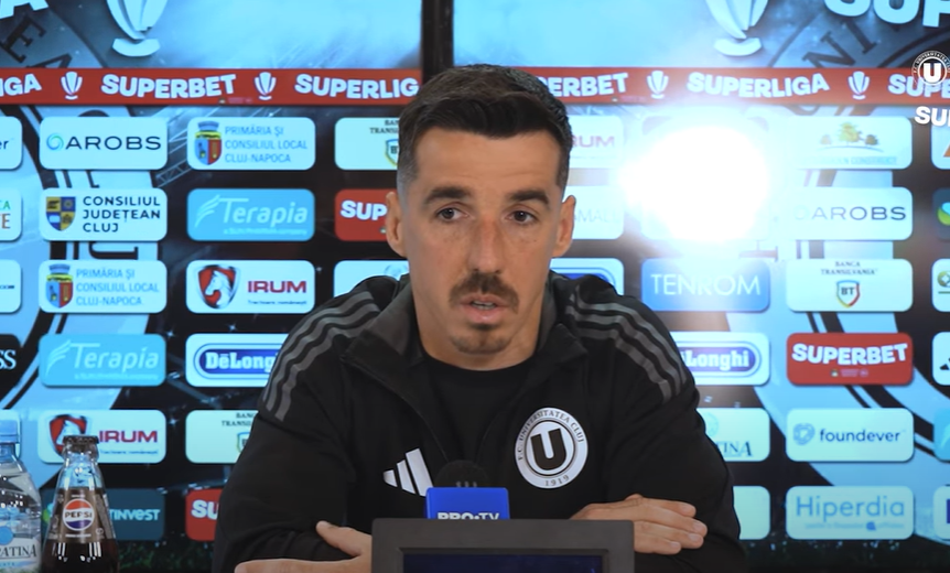 Andrei Artean, optimist în vederea duelului cu FCSB: „Ne dorim să facem un meci complet” | Foto: FC Universitatea Cluj - YouTube